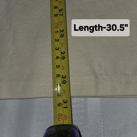 Well Known Studios Gansevoort Mens Shirt Sz XXL Cream Unisex New With Tags NWT - Picture 12 of 16